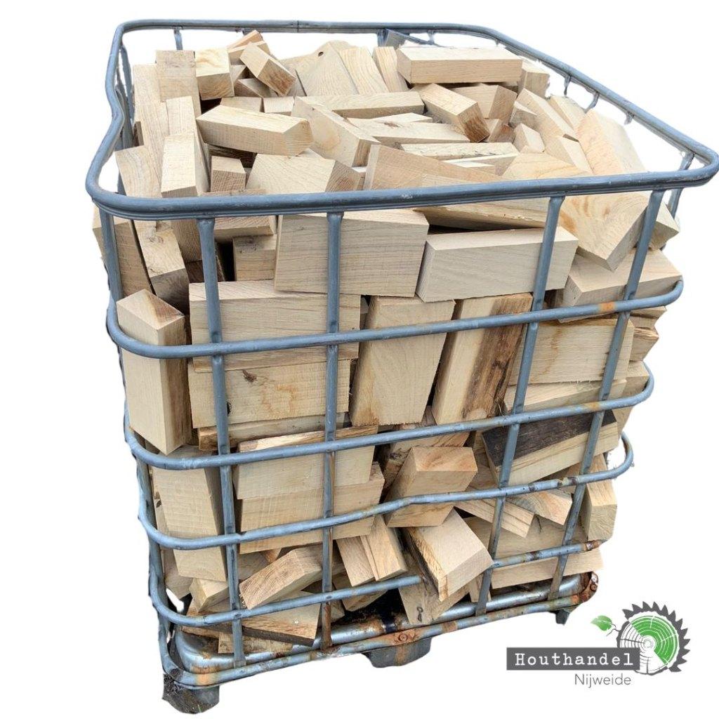 Brandhout Restproduct Zagerij, Minder dan 3 m³, Ophalen, Eikenhout, Blokken