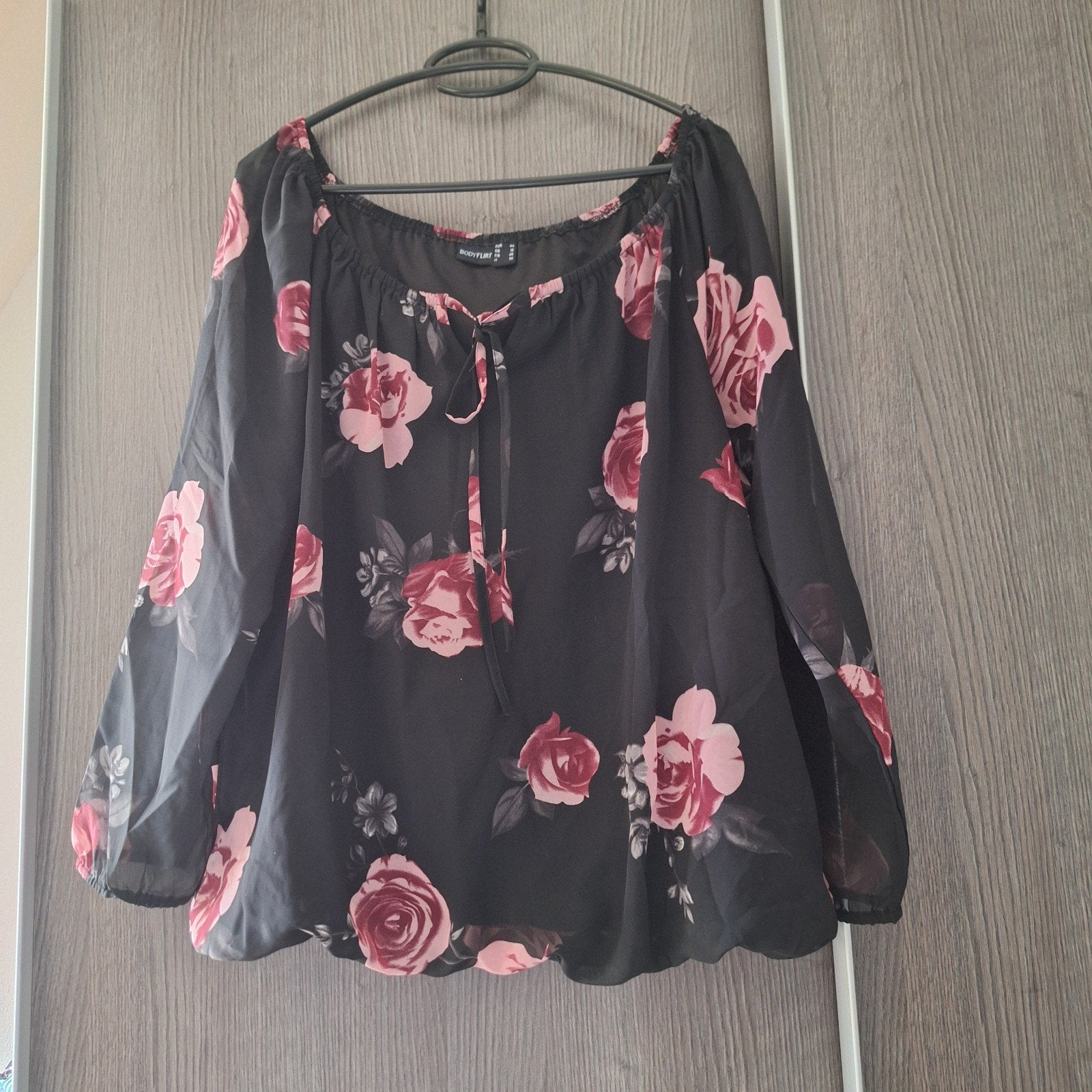 Blouse met lange mouwen, Overige kleuren, Maat 42/44 (L), Ophalen of Verzenden, Zo goed als nieuw