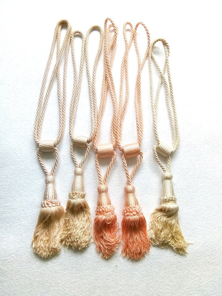 5x Gordijn ambrasse, Antiek en Kunst, Curiosa en Brocante, Ophalen of Verzenden