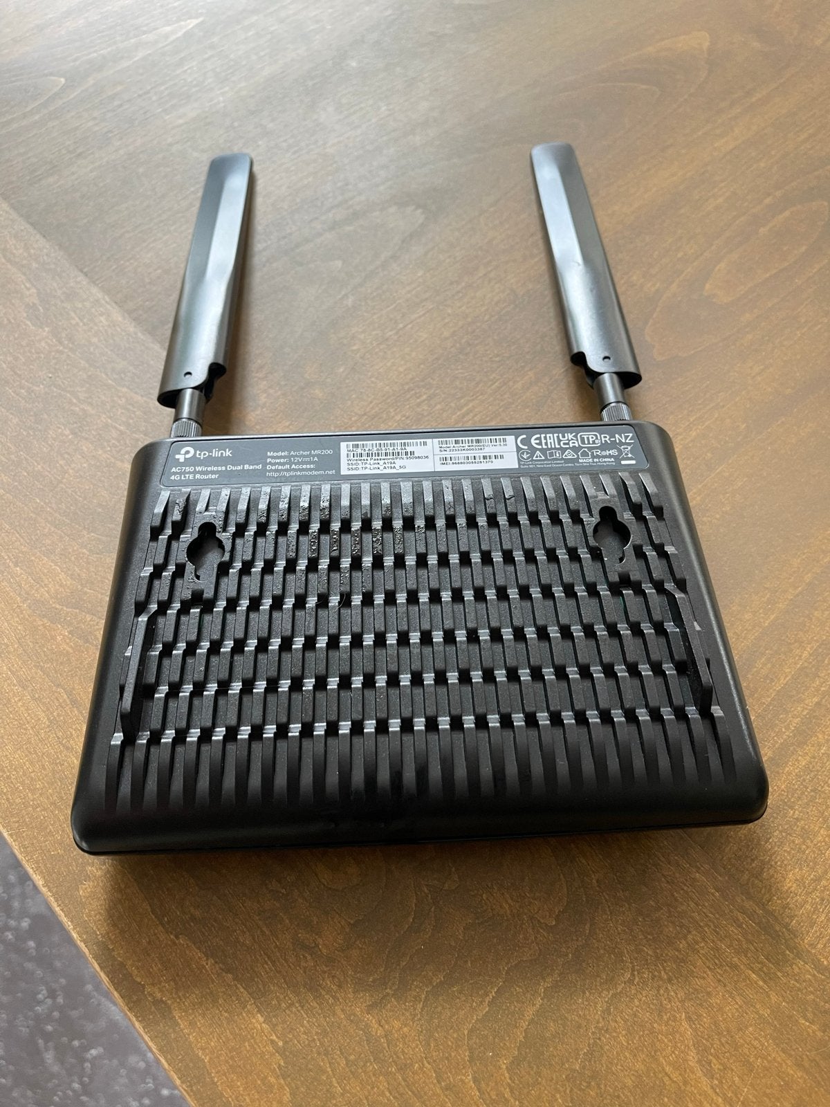 TP-Link Archer MR200 AC750 Draadloze Dual Band 4G LTE Router, Computers en Software, Routers en Modems, Ophalen of Verzenden, Zo goed als nieuw