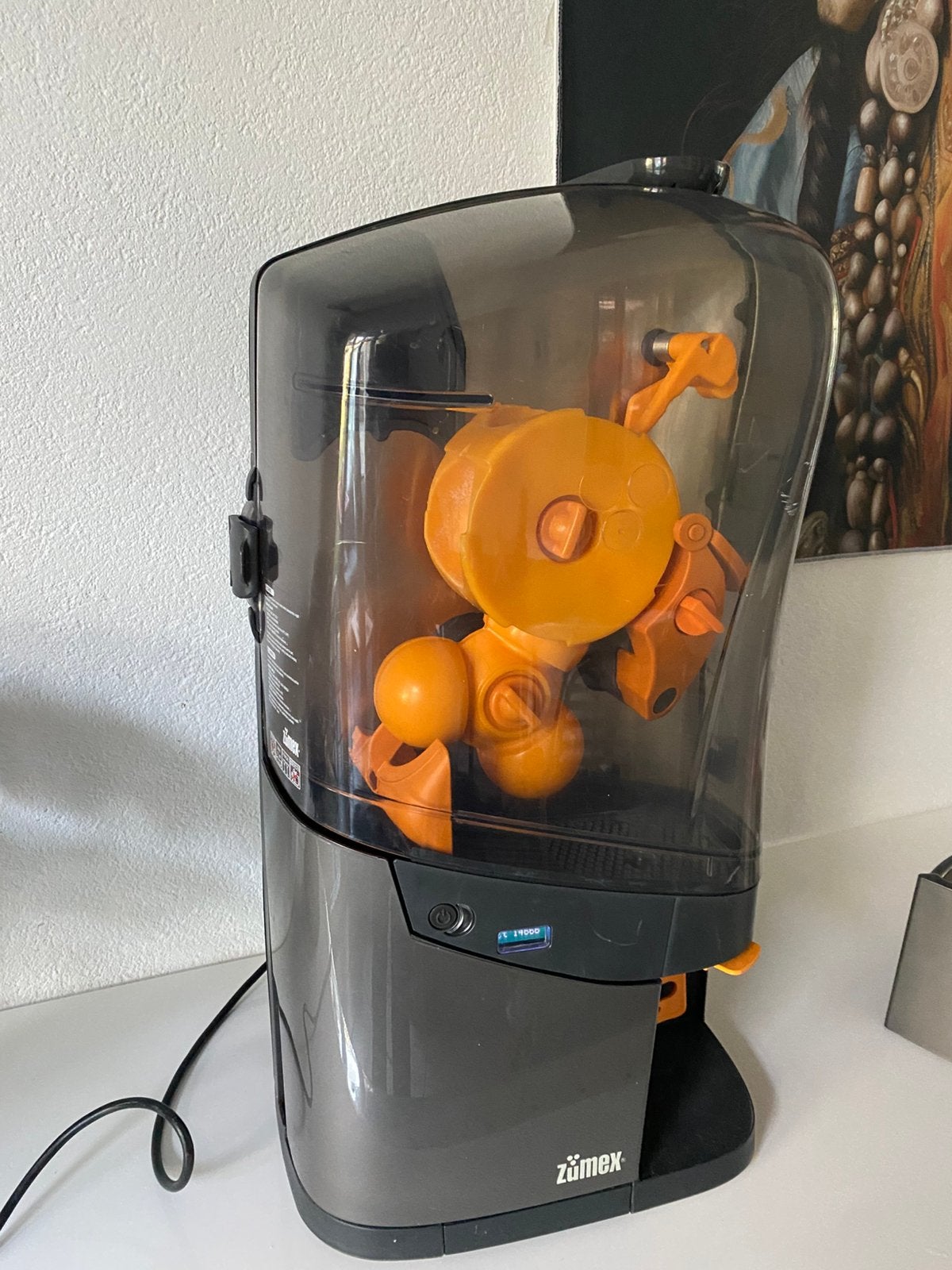 Zumex Minex sinaasappel pers/sap machine, Ophalen