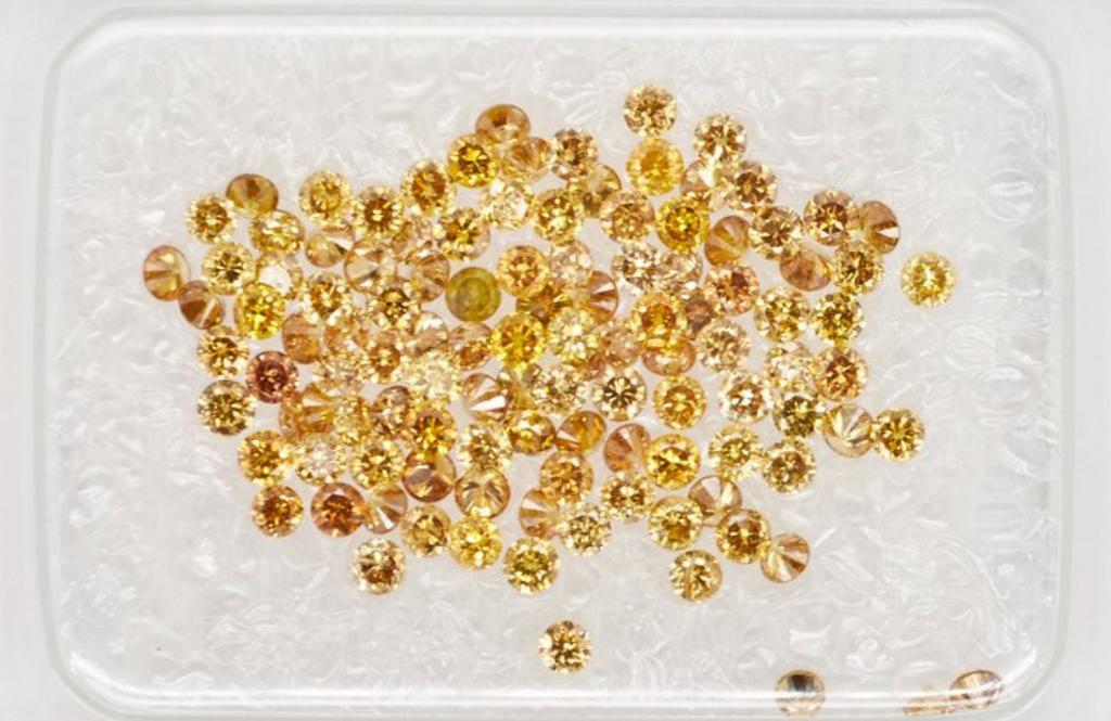 115 Natuurlijke Diamanten 0.97ct - Fancy Kleuren, Ophalen of Verzenden, Nieuw