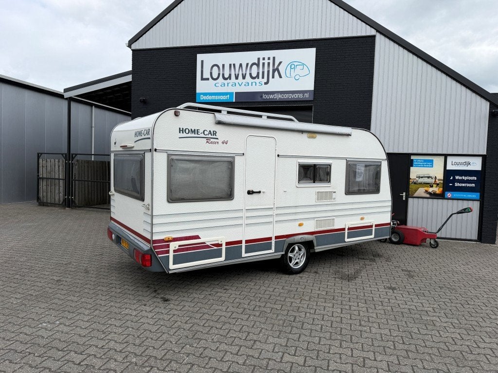 HOME CAR Racer 44 UD ’00 (Vastbed, Rondzit), Caravans en Kamperen, Home-car, Vast bed, Rondzit, Bedrijf