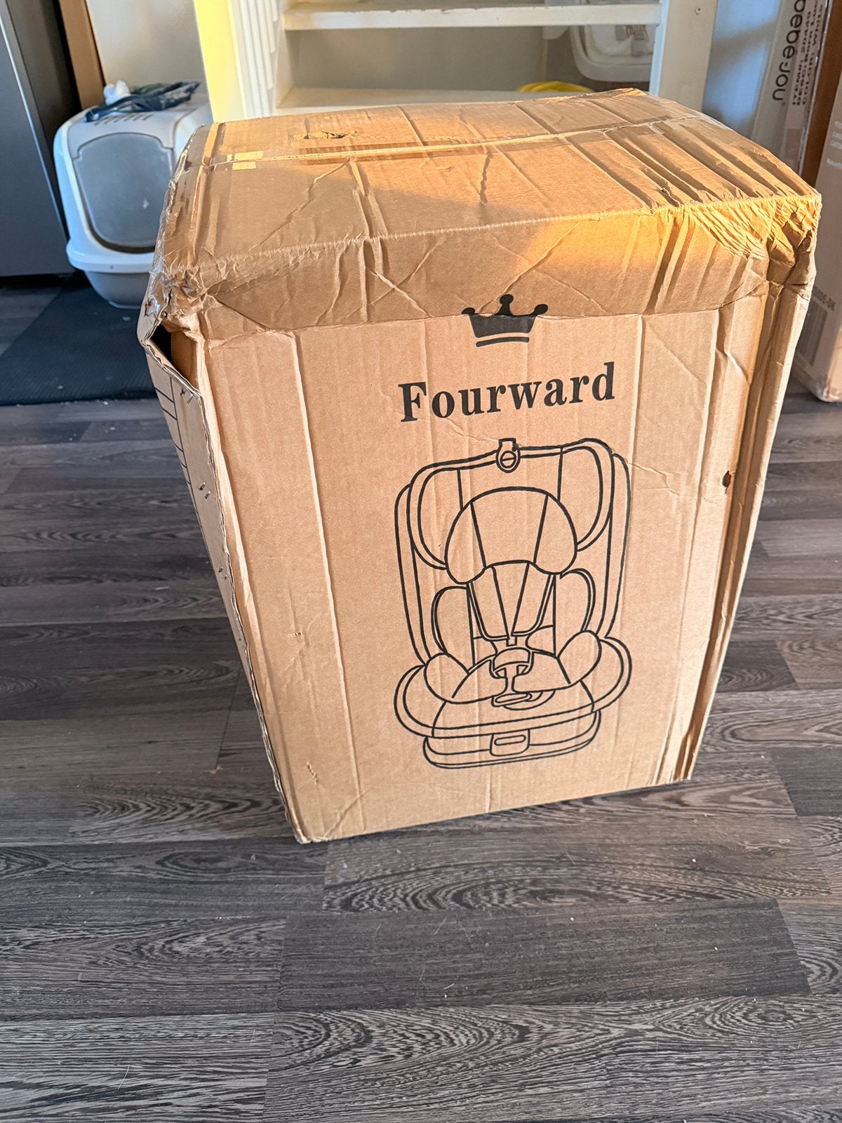 Fourward Farsaw I-Size Autostoel - Nieuw in doos, Verstelbare rugleuning, Nieuw, 9 t/m 36 kg, Isofix