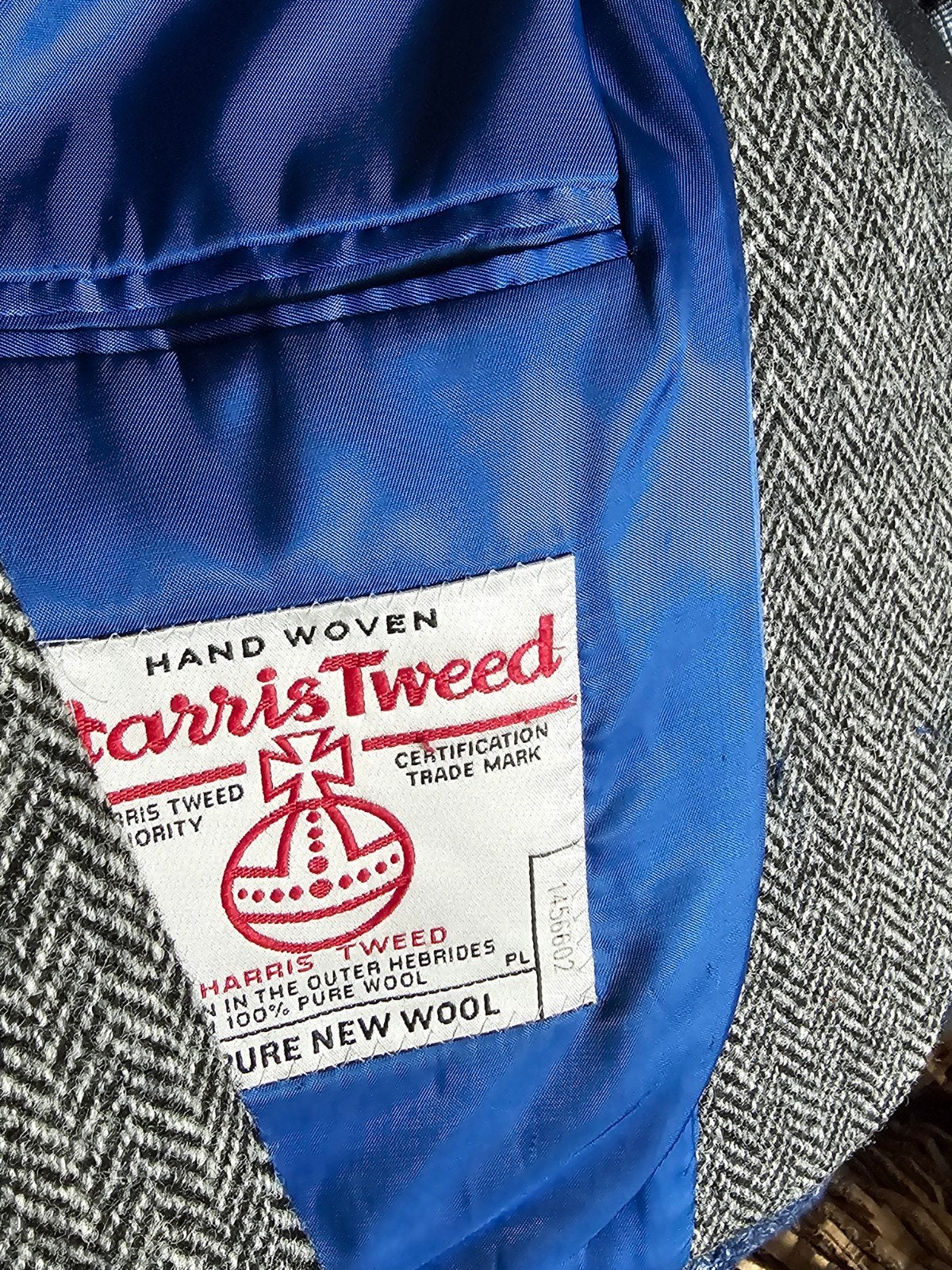 Harris tweed Wellington of Bilmore colbert 102, Kleding | Heren, Maat 52/54 (L), Wellington of Bilmore, Ophalen of Verzenden, Zo goed als nieuw