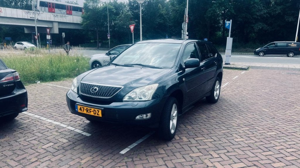 Lexus RX(-H) 300 3.0 V6 AUT 2005 Groen, Auto's, Lexus, Automaat, Euro 5, Zwart, Vierwielaandrijving