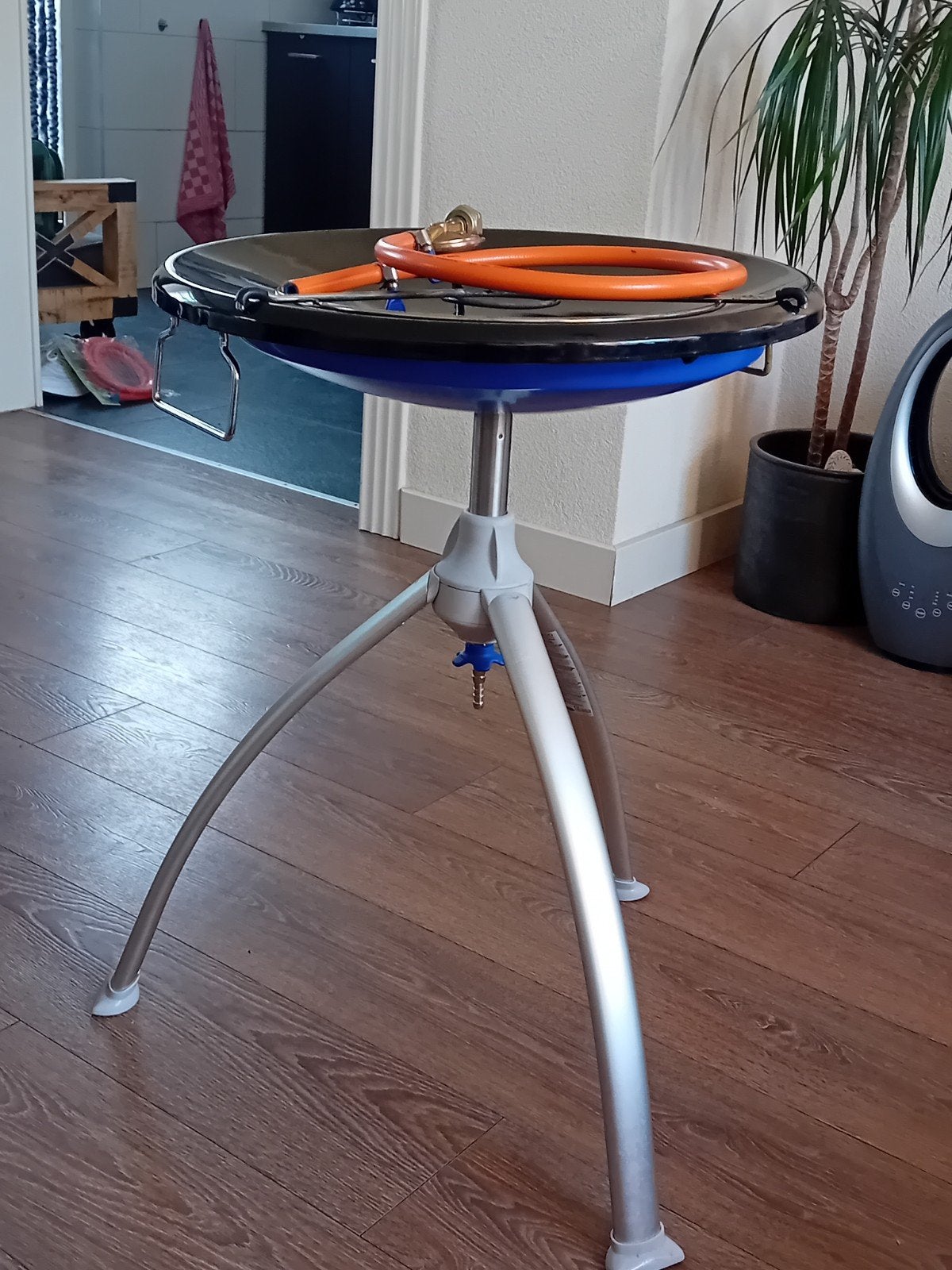 Cadac skottelbraai, Ophalen