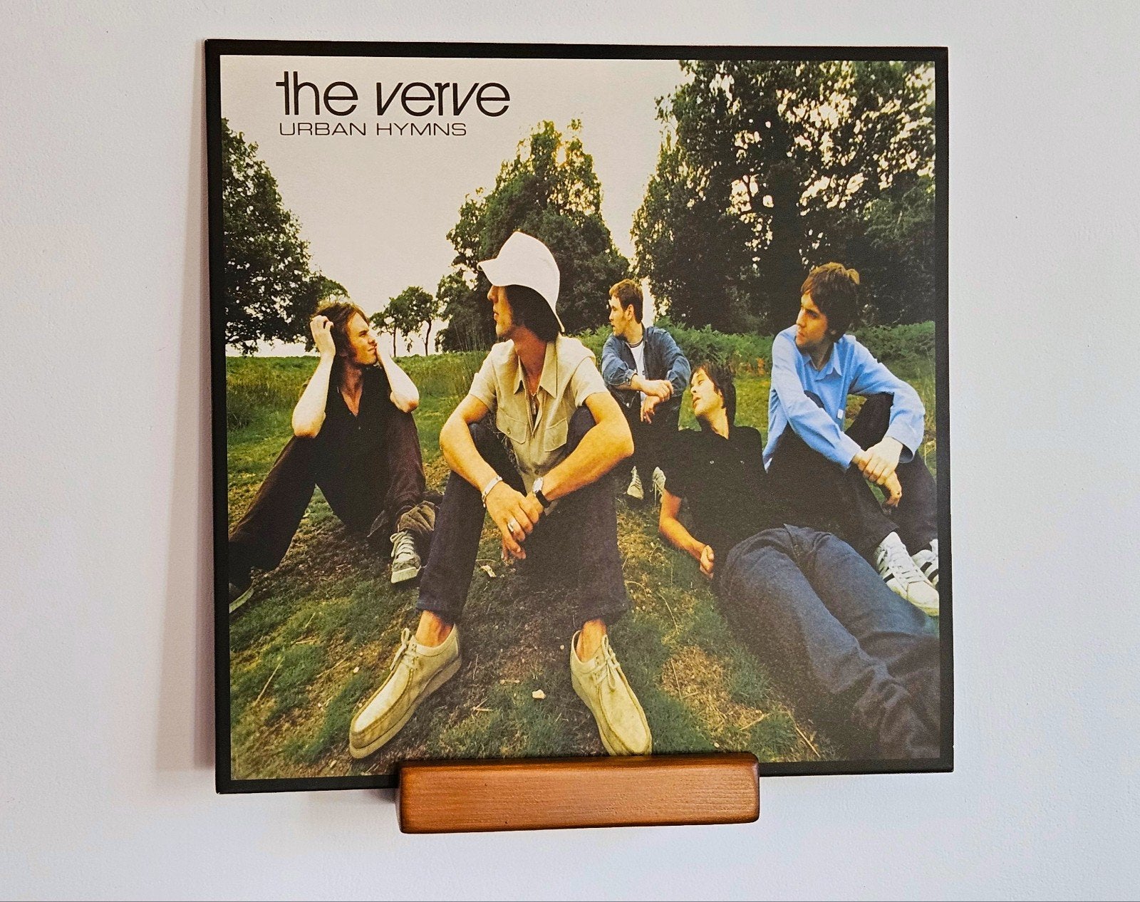 LP Houders - Set van 3 stuks - Hout - Handgemaakt, Ophalen of Verzenden, Nieuw