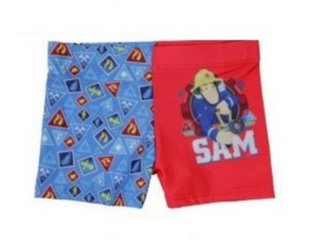 Brandweerman Sam Zwembroek - Maat 122/128, Kinderen en Baby's, Kinderkleding | Kinder-zwemkleding, Nieuw, Zwembroek, Jongen, Ophalen of Verzenden