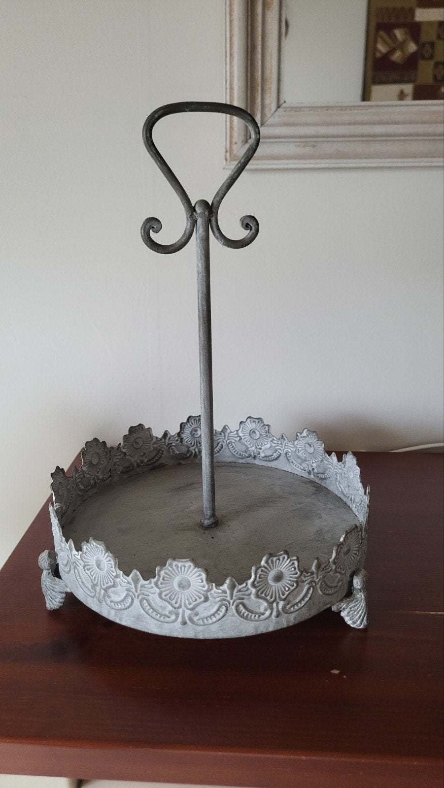Decoratieve Etagère Metaal - Vintage Stijl, Etagère, Gebruikt, Metaal, Ophalen of Verzenden