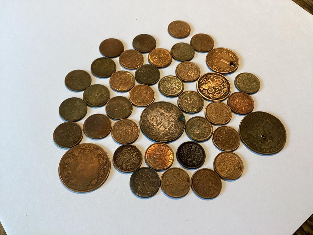 38 x oude munten van voor 1942 ALLES € 35, Ophalen of Verzenden, Koningin Wilhelmina, Overige waardes