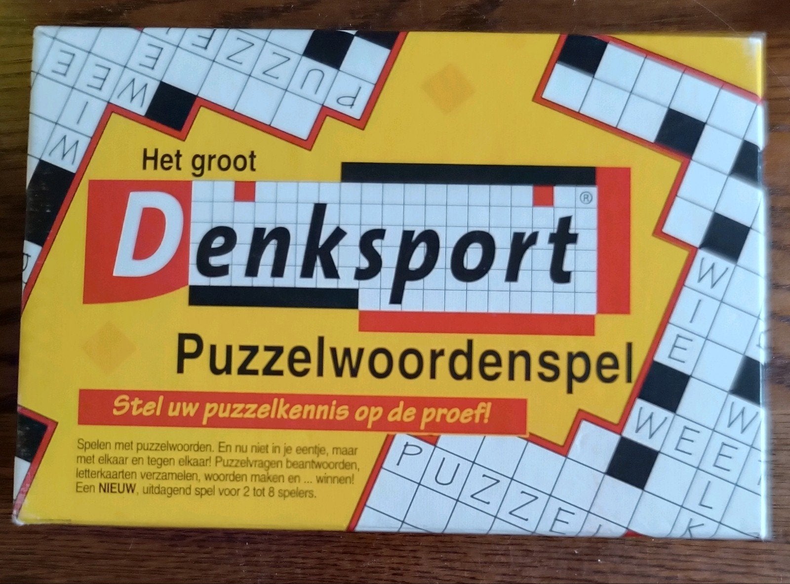Het groot Denksport Puzzelwoordenspel - Compleet, Ophalen of Verzenden, Zo goed als nieuw, Overige typen