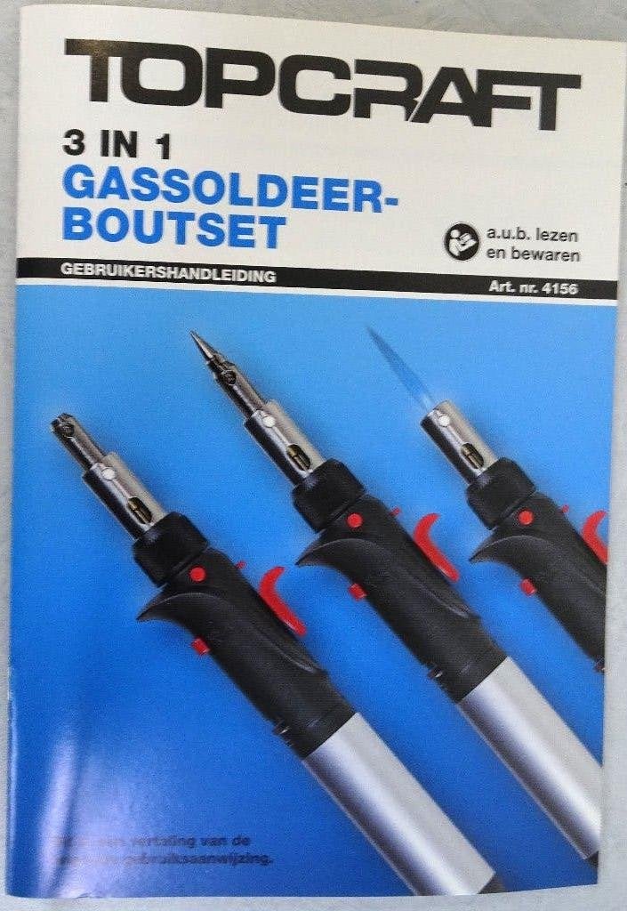 Te koop: Gassoldeerboutset nieuw in doos!, Doe-het-zelf en Verbouw, Ophalen of Verzenden, Nieuw