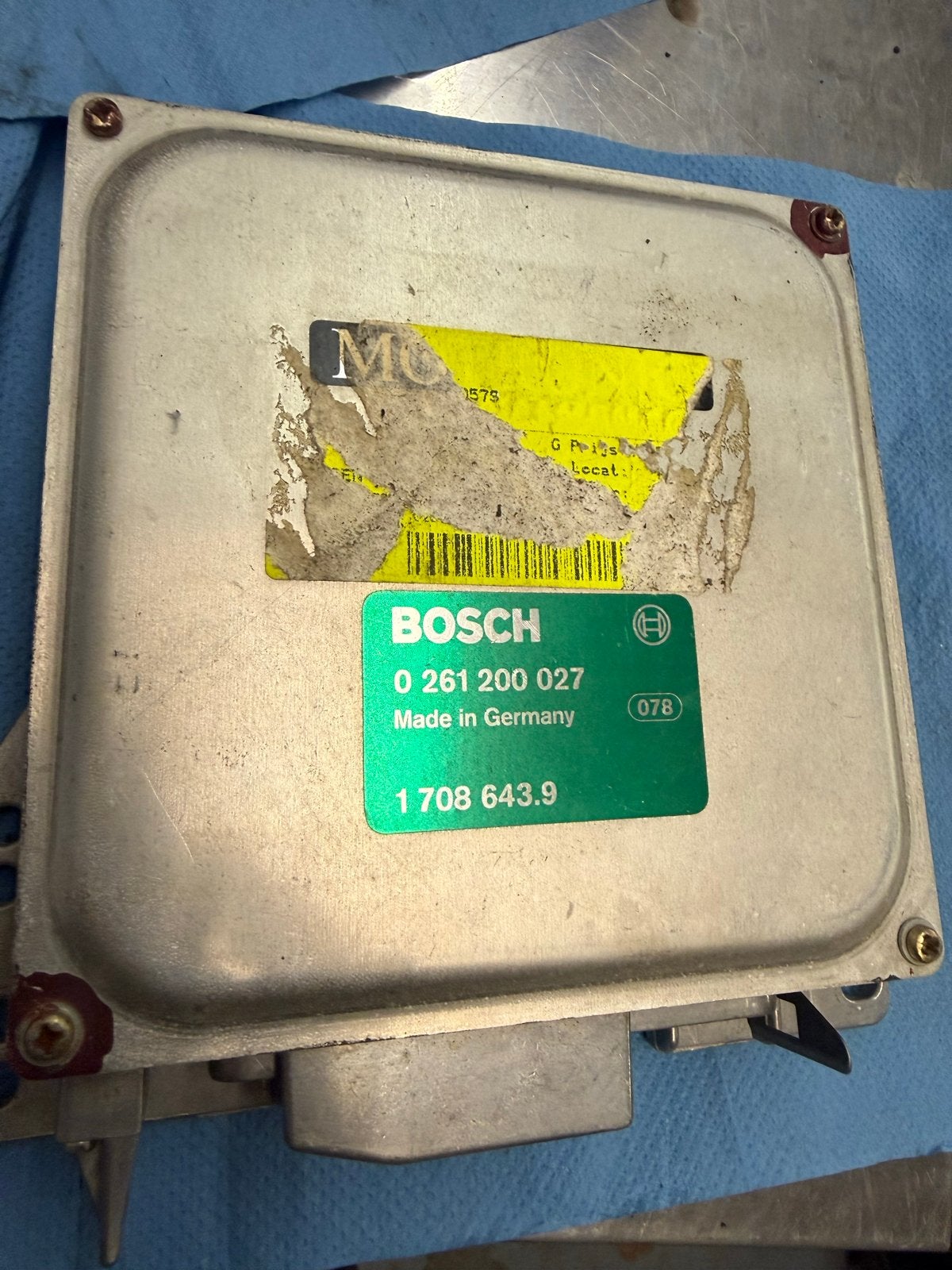 BMW ECU M20B27 eta Bosch 0 261 200 027, Ophalen of Verzenden, Gebruikt, BMW