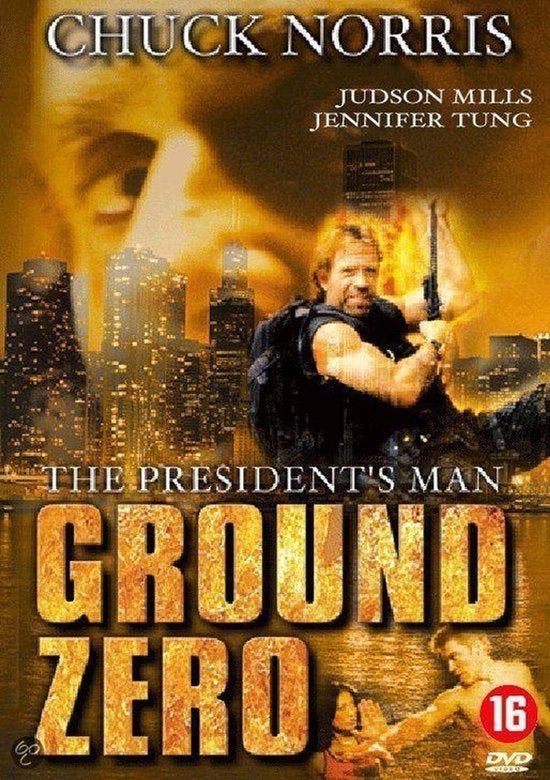 DVD  GROUND ZERO   CHUCK  NORRIS, Engels, Vanaf 16 jaar, Nederlands, Actie