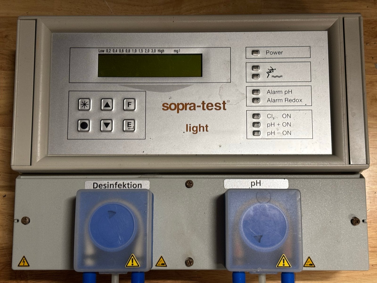 Sopra-Test Light pH en Chloor Doseersysteem Zwembad, Ophalen of Verzenden, Gebruikt, Overige typen
