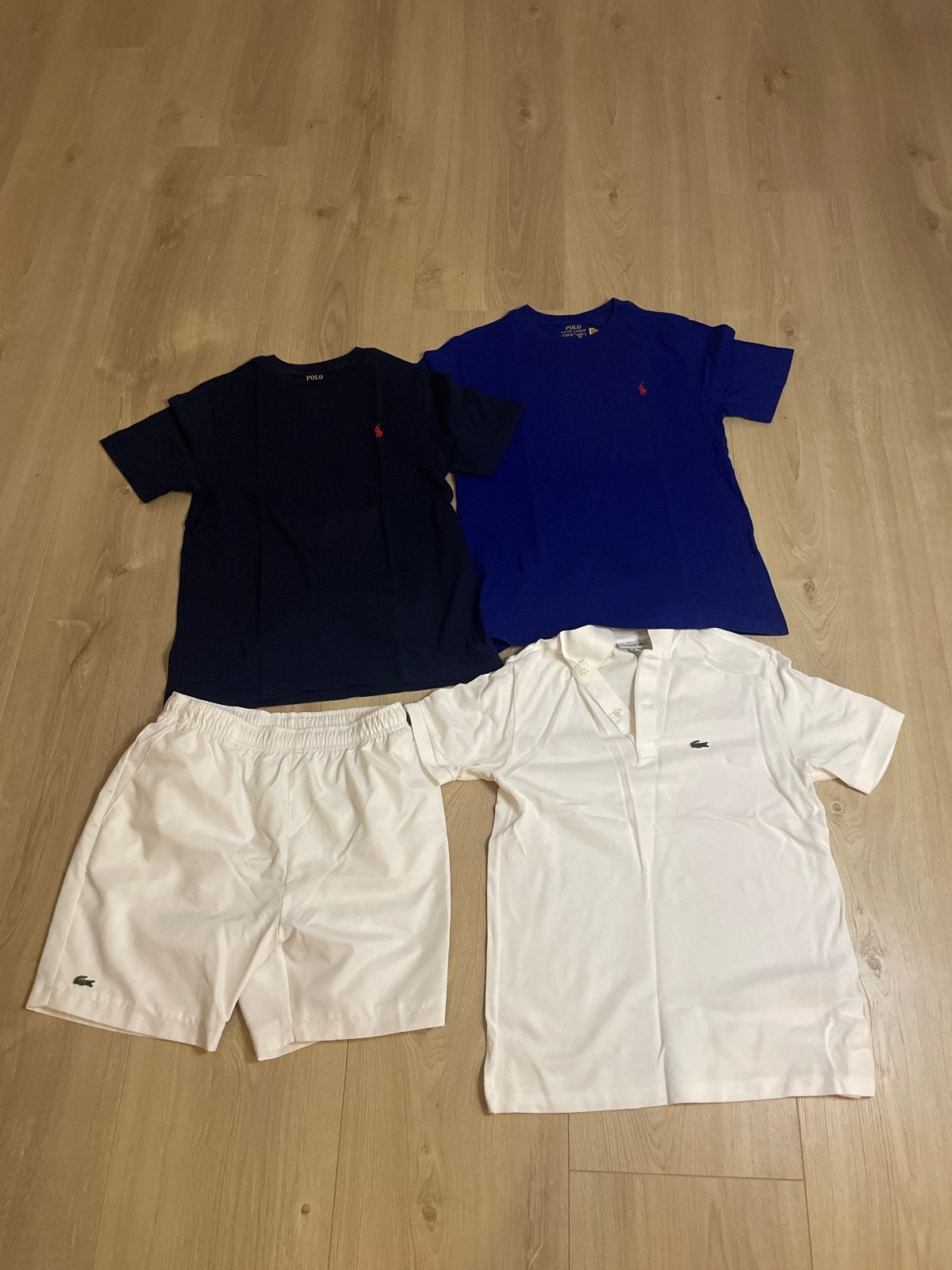 Polo Ralph Lauren & Lacoste kledingpakket - origineel, Ophalen of Verzenden, Zo goed als nieuw, Jongen