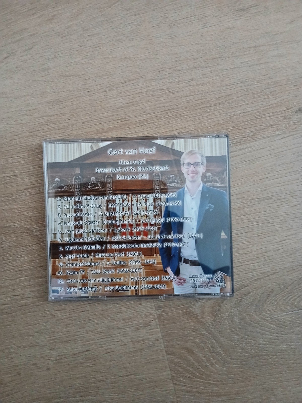 Gert van Hoef - Hinsz orgel Bovenkerk Kampen CD, Ophalen of Verzenden, Zo goed als nieuw