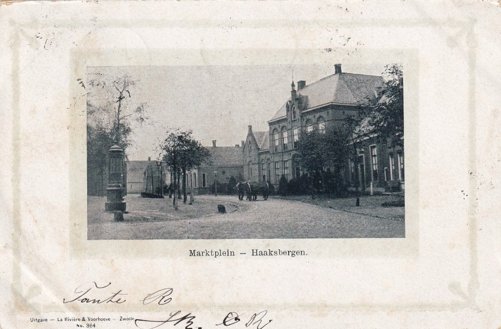 Haaksbergen, Dinxperlo, 1904., Verzenden, Voor 1920, Gelopen, Overijssel