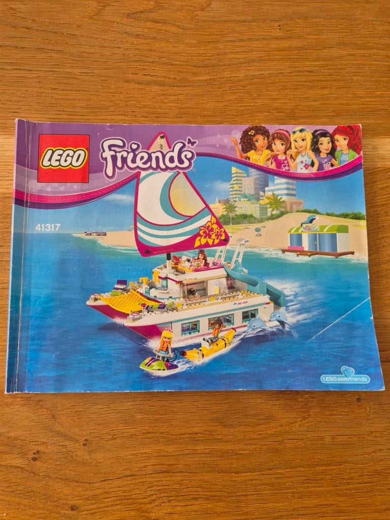 Lego Friends Katamaran 41317 - Compleet met boekje, Ophalen of Verzenden