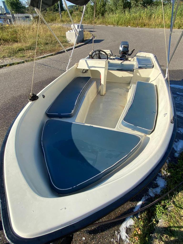 Riga 430 sloep, Watersport en Boten, Sloepen, Trailer, Ophalen, Overige merken, Overige typen