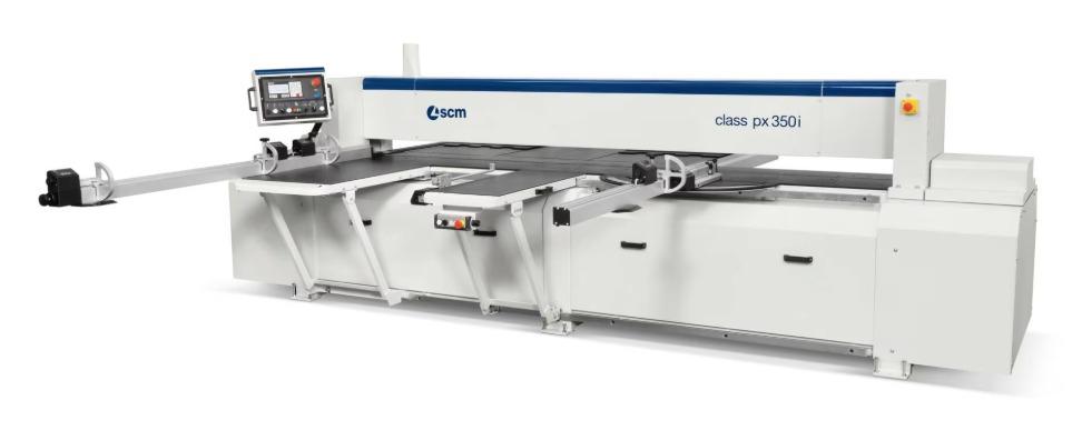 Paneelzaag / Formaatzaag SCM  nieuw type PX 350 I., Ophalen of Verzenden, Nieuw, 1200 watt of meer, 70 mm of meer