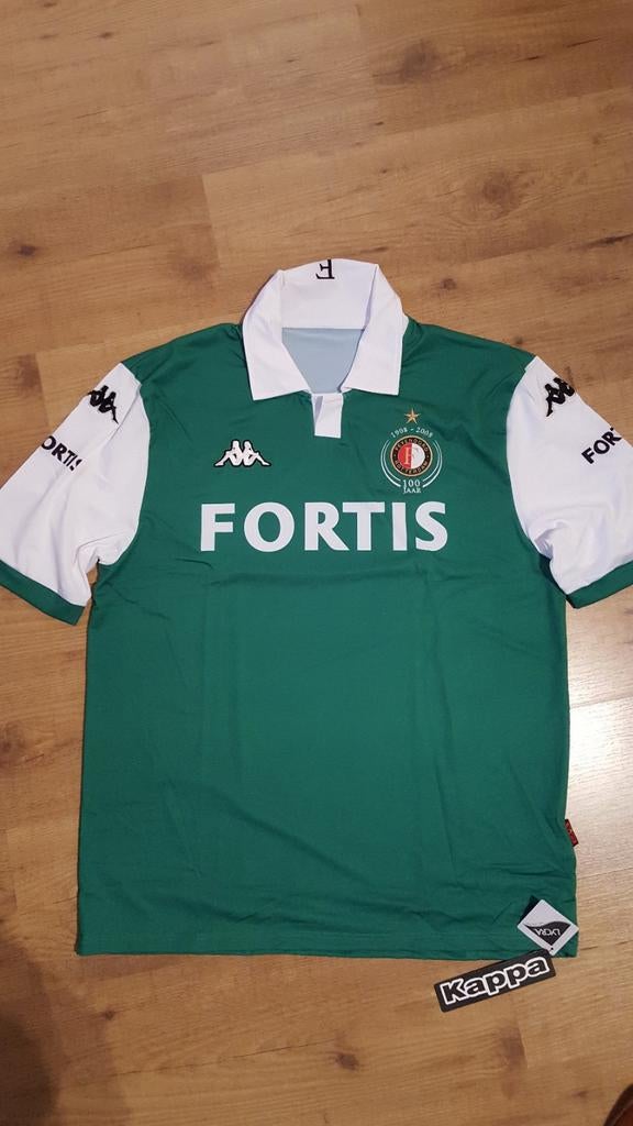 Kappa shirt Feyenoord,
Maat 164, Verzenden, Jongen of Meisje, Nieuw, Kappa