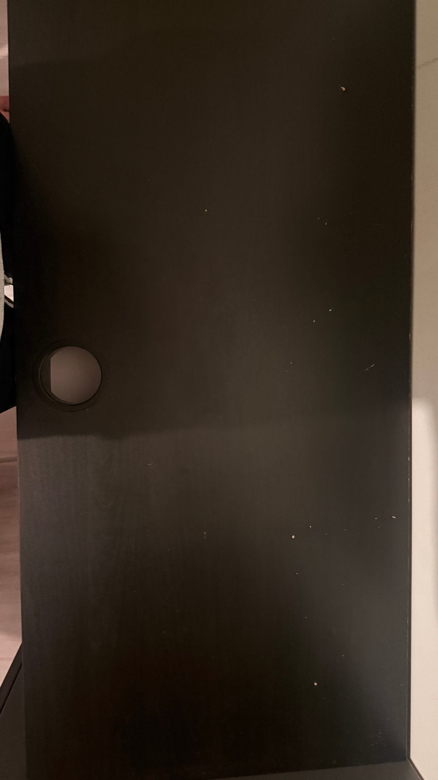 IKEA Micke Bureau - Zwartbruin, compact en functioneel, Ophalen, Zwart, Met lades, Spaanplaat of MDF