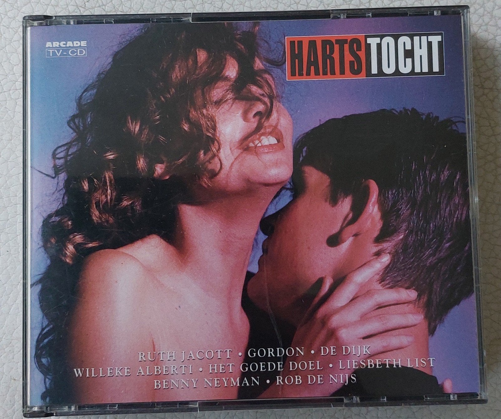 HARTSTOCHT TV-CD - Diverse Artiesten (Arcade), Cd's en Dvd's, Cd's | Nederlandstalig, Ophalen of Verzenden, Gebruikt, Pop, Verzamelalbum