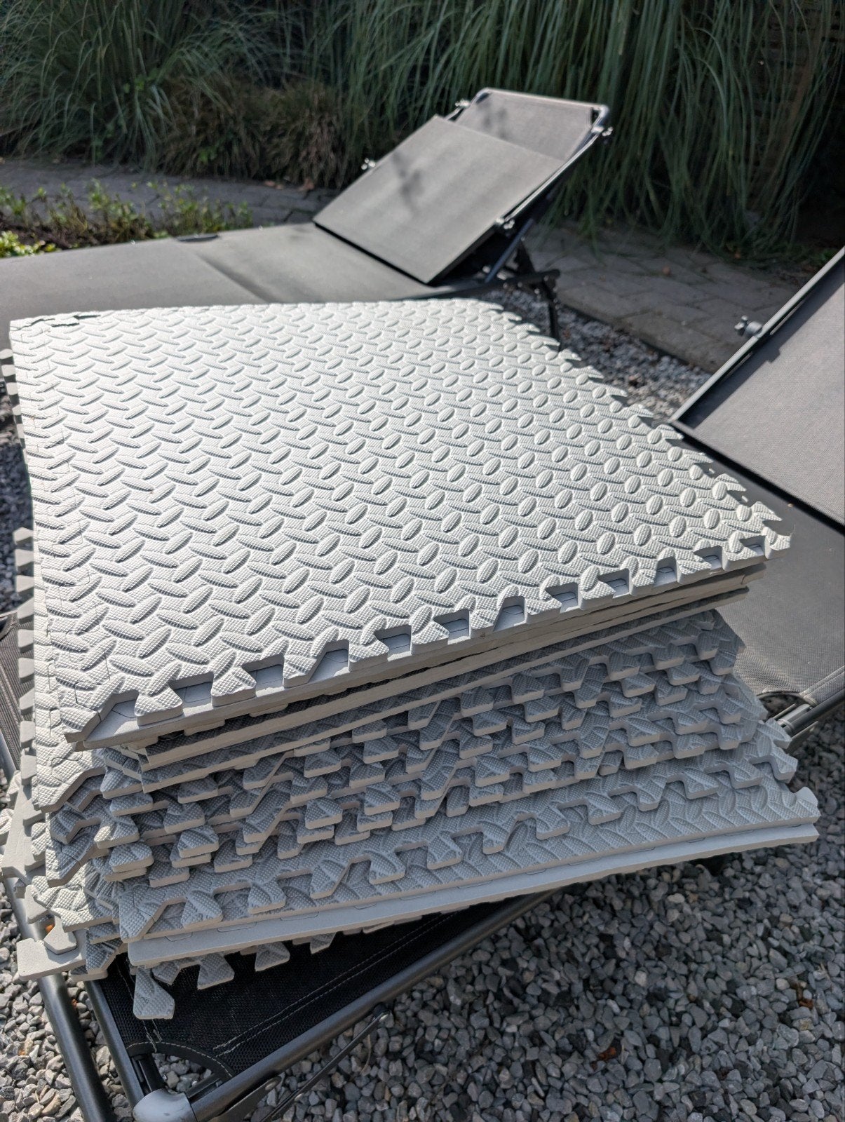 Foam tegels 60x60 cm - Gym, fitness, speelvloer (10,8m2), Ophalen, Nieuw