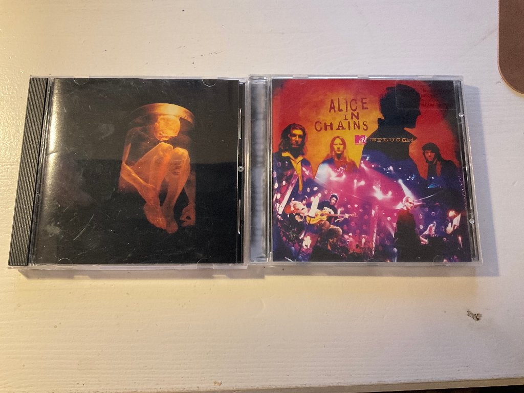 Alice in Chains cd's., Ophalen of Verzenden, Zo goed als nieuw, Classic Rock, Inclusief doosje