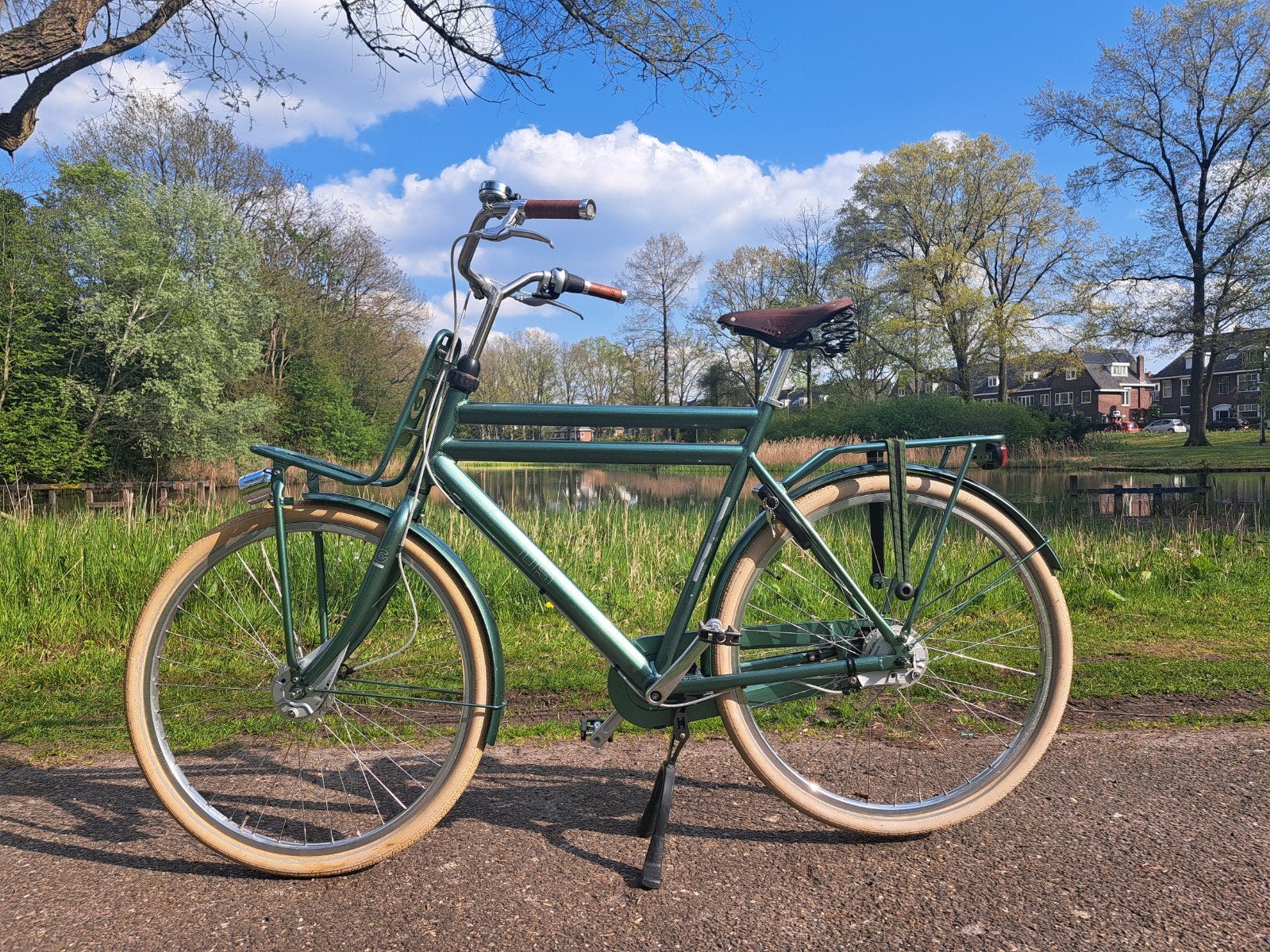 Cortina U5 de luxe Transportfiets, Versnellingen, Nieuw, 61 tot 65 cm, Trommelrem