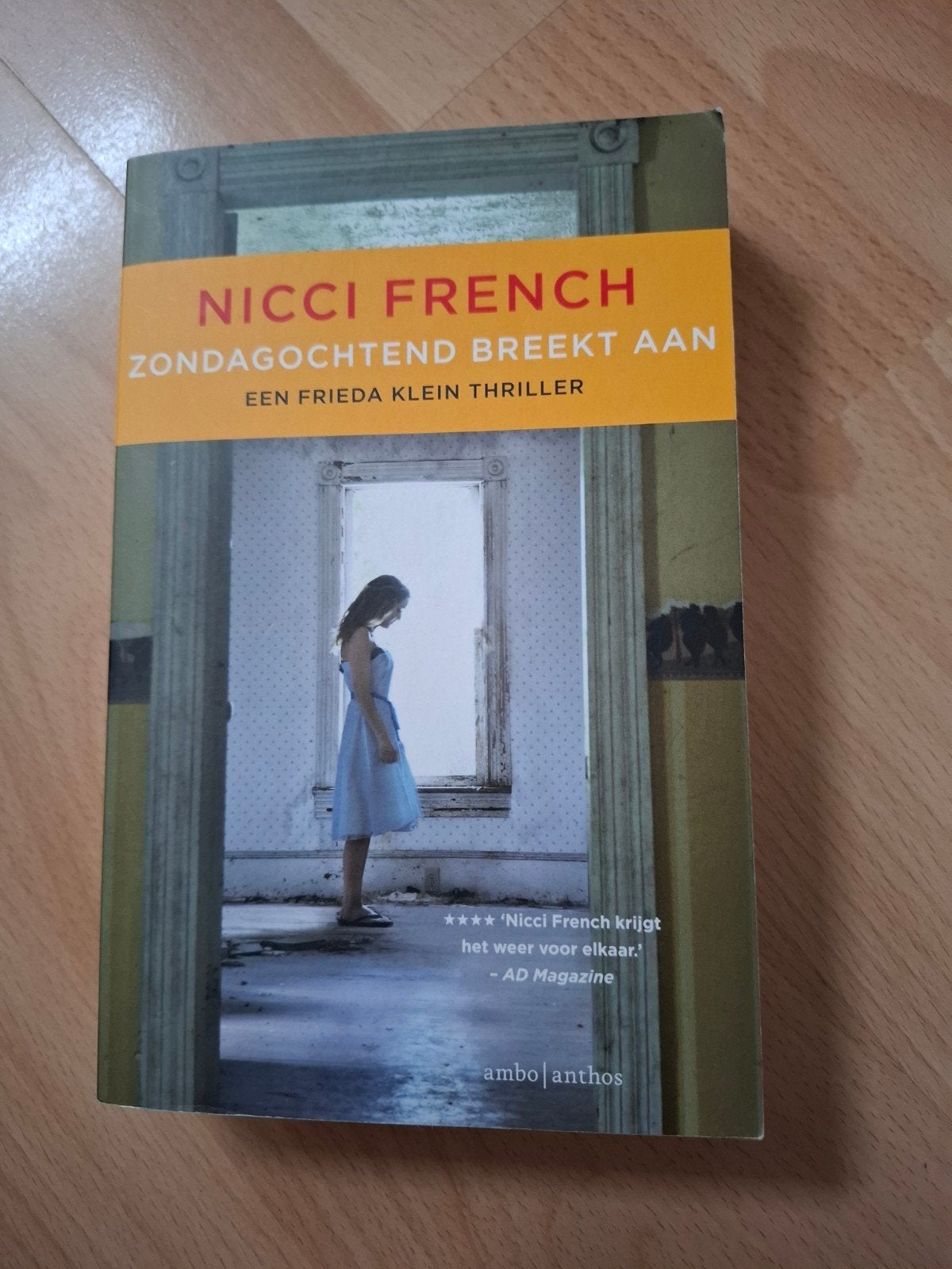 Nicci French Zondagochtend breekt aan, Ophalen of Verzenden, Zo goed als nieuw