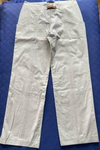 Iben Bering pantalon maat 42[3], Beige, Maat 42/44 (L), Ophalen of Verzenden, Zo goed als nieuw