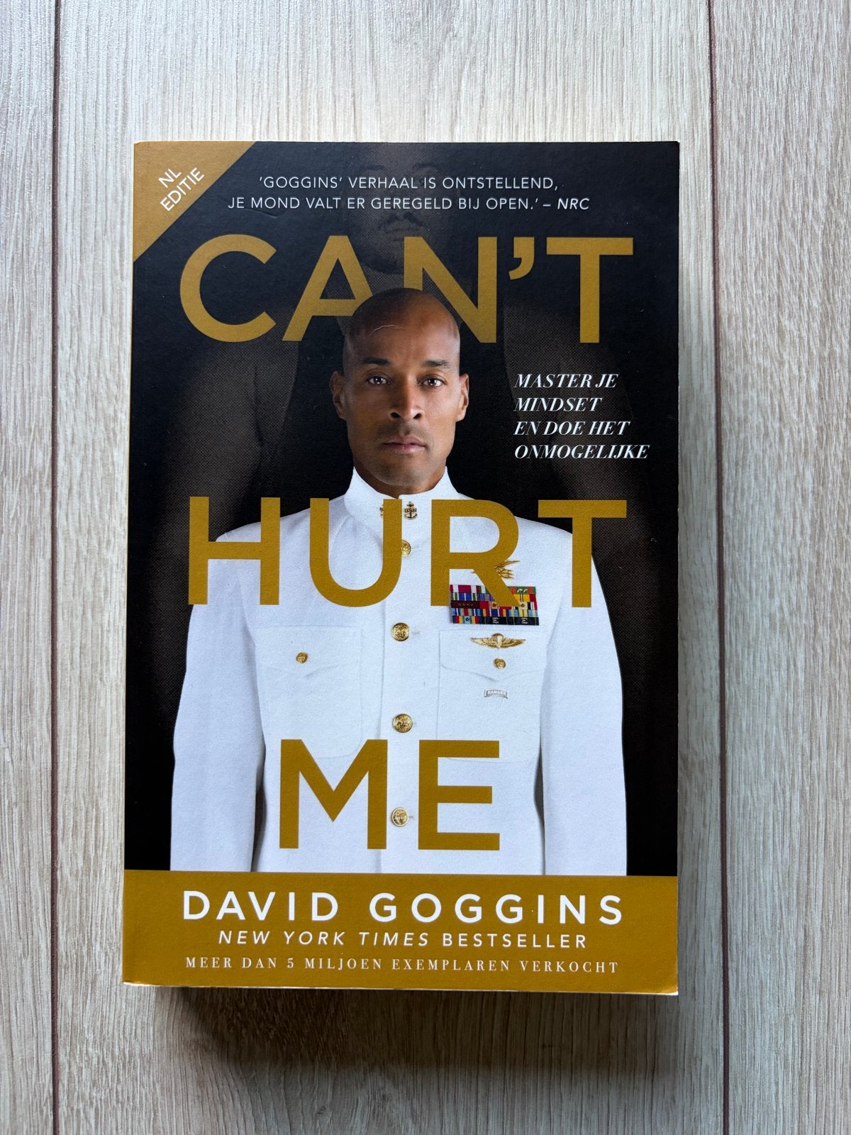 Can't Hurt Me - David Goggins (NL editie), Ophalen of Verzenden, Zo goed als nieuw