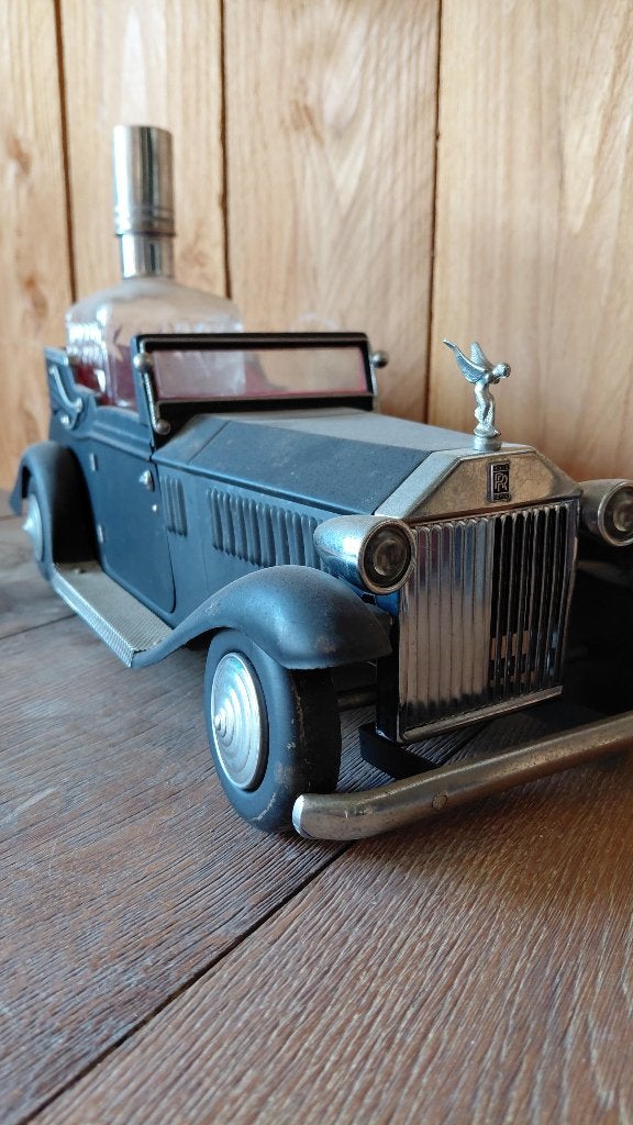 Rolls-Royce muziekdoosje, Wiskey karaf, Antiek en Kunst, Curiosa en Brocante, Ophalen