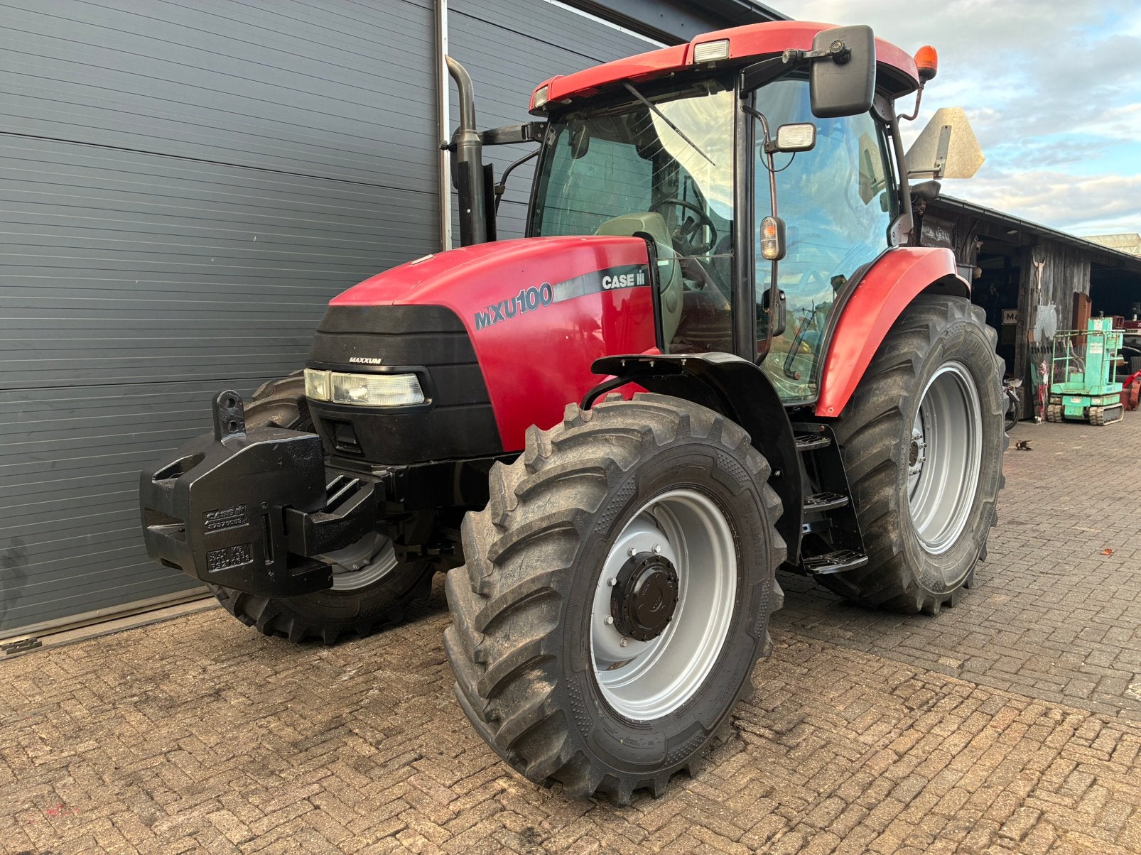 CASE MXU 100 frontlader, Ophalen, 80 tot 120 Pk, Gebruikt, Case IH