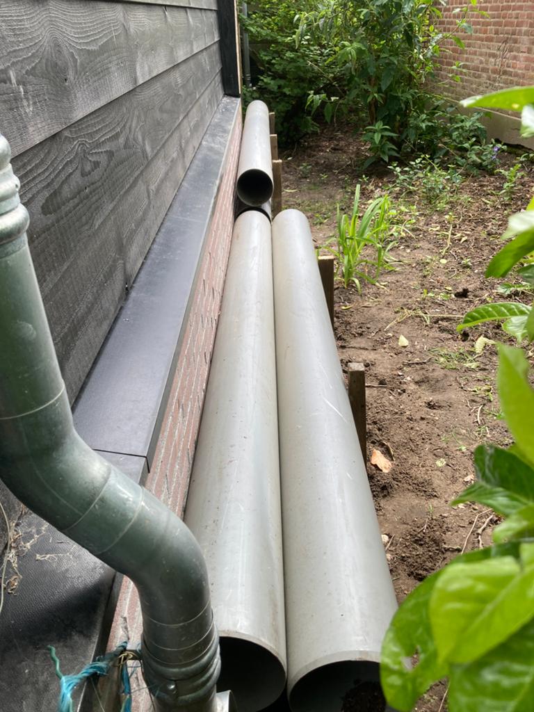 PVC Rioolbuizen  2.500 x 200 x 3,1 mm., Doe-het-zelf en Verbouw, Buizen en Afvoer, Ophalen, Afvoer, Pvc, 2 tot 4 meter