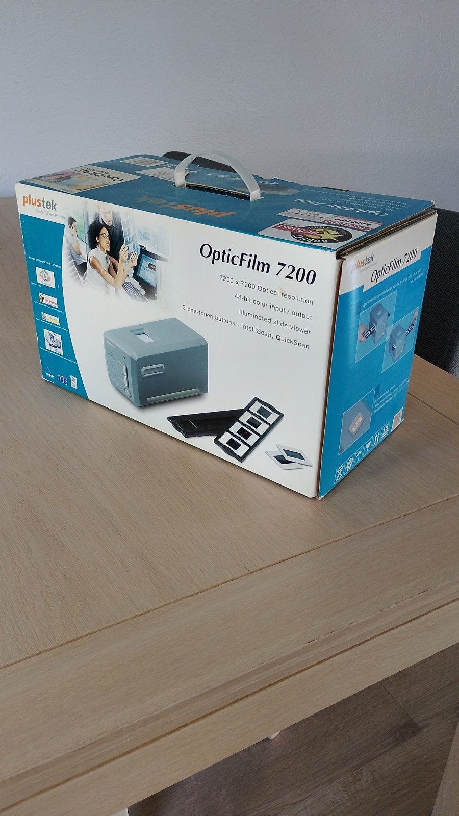 Plustek OpticFilm 7200 - Film Scanner, Computers en Software, Ophalen, Nieuw, Overige typen, Plustek