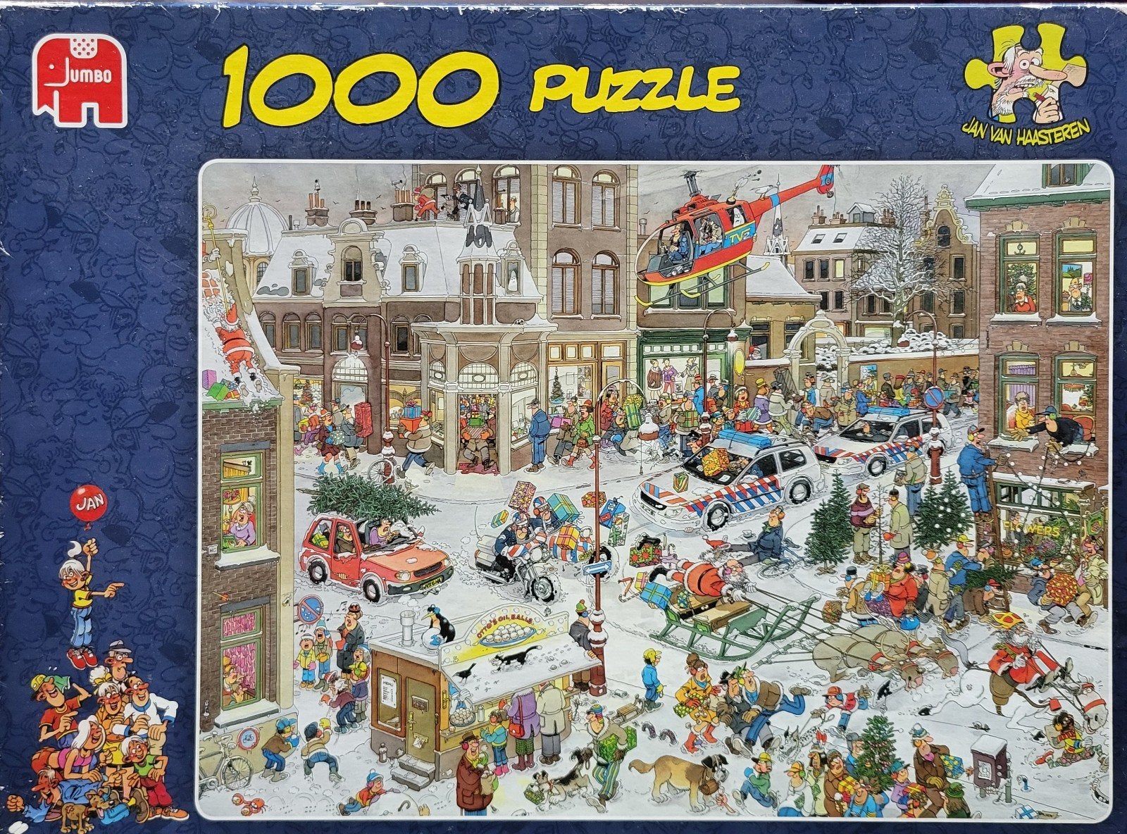 Jan van Haasteren   Kerstmis, Ophalen, 500 t/m 1500 stukjes, Zo goed als nieuw