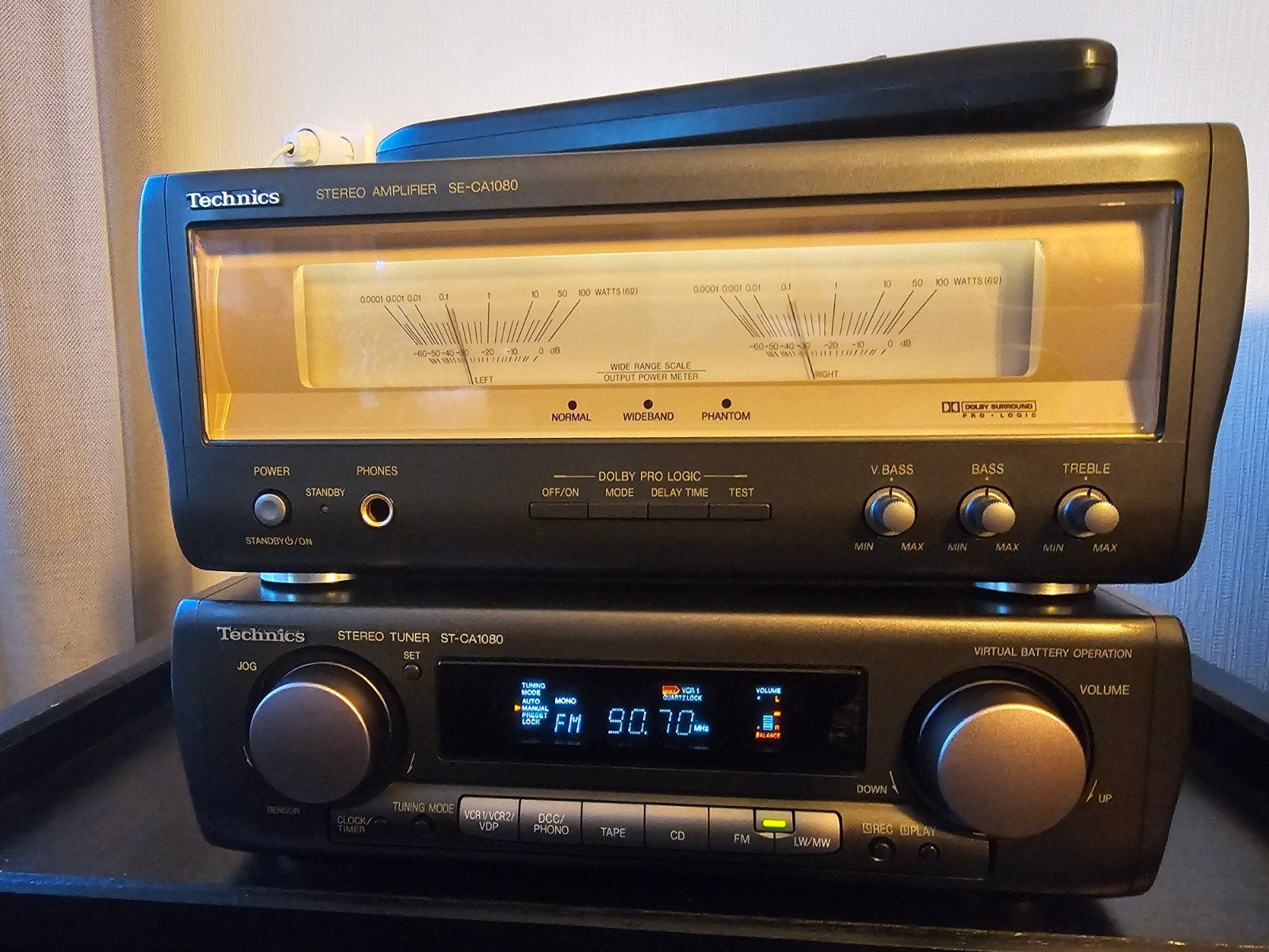 Technics SE-CA1080 Stereo Versterker & Tuner +AB, Verzenden, Gebruikt, Overige merken