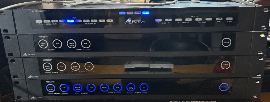 Complete Geluidsinstallatie - Australian Monitor, Ophalen, Gebruikt, Audio