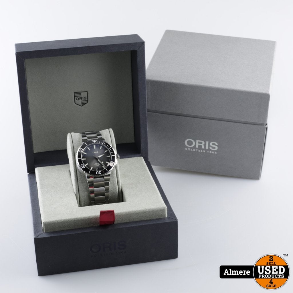 Oris Aquis Date Calibre 400 01 400 7769 4154-07 8 22 09PEB, Flex Ltd., Gebruikt, https://flex.com/contact-us, Nobelstraat 10, 5807 GA Oostrum LB, Limburg, Nederland