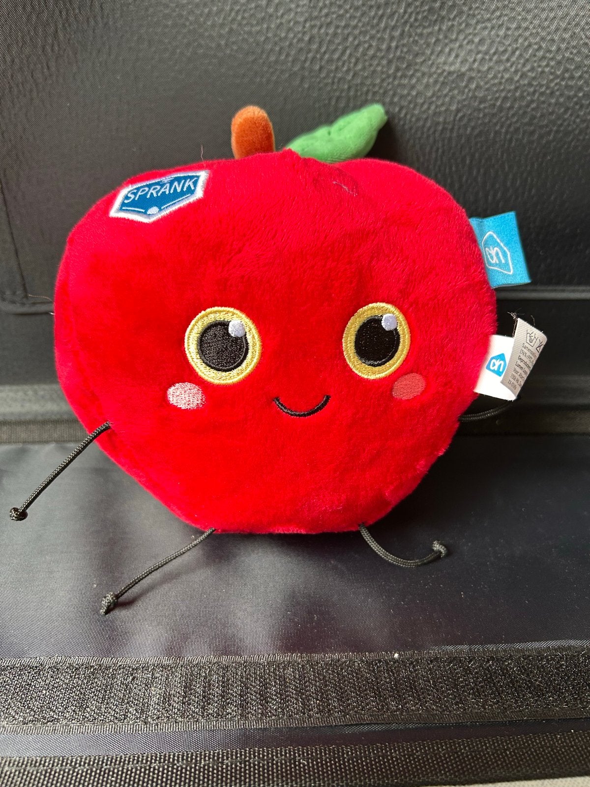 Albert Heijn Sprank Appel Knuffel, Overige typen, Ophalen of Verzenden, Met label, Rood