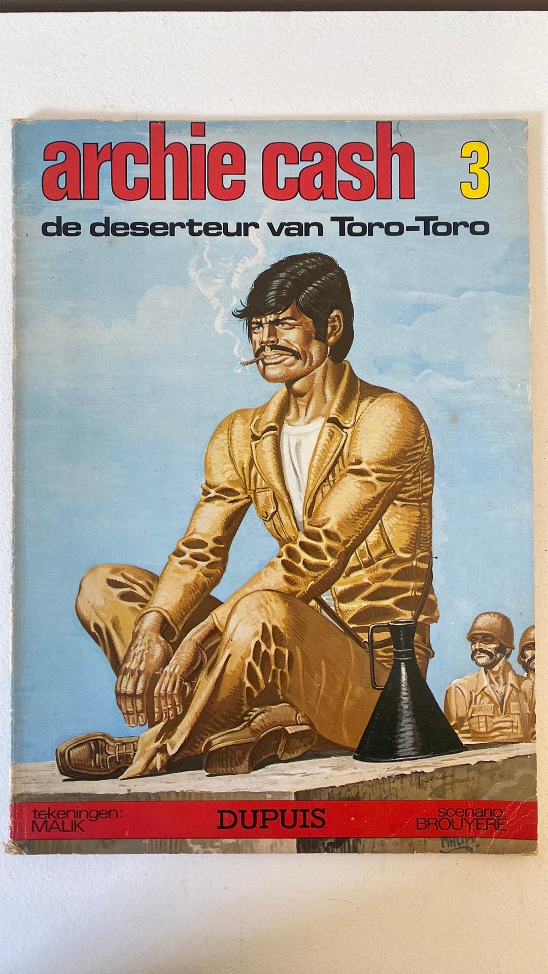 Archie Cash deel 3 de deserteur van Toro Toro, Eén stripboek, Ophalen of Verzenden, Zo goed als nieuw