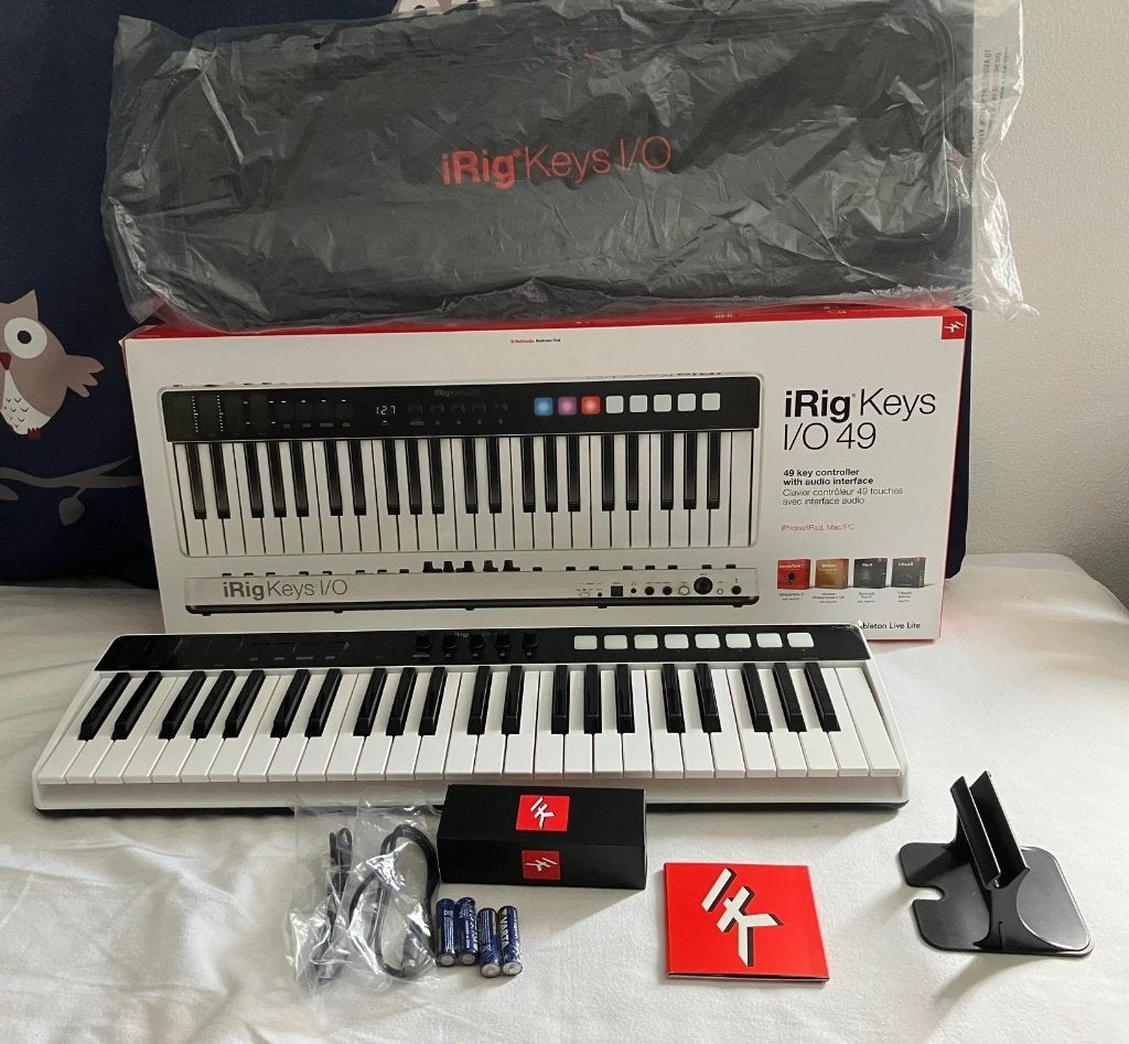 IK Multimedia iRig Keys I/O 49 + originele Travel Bag, Ophalen, Gebruikt