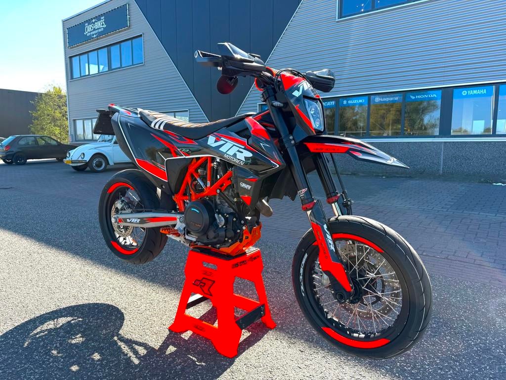 KTM 690 SMC R A2 rijbewijs Supermoto Supermotard no 450/500, Motoren, Motoren | KTM, 693 cc, LED Verlichting, Ktm, Bedrijf