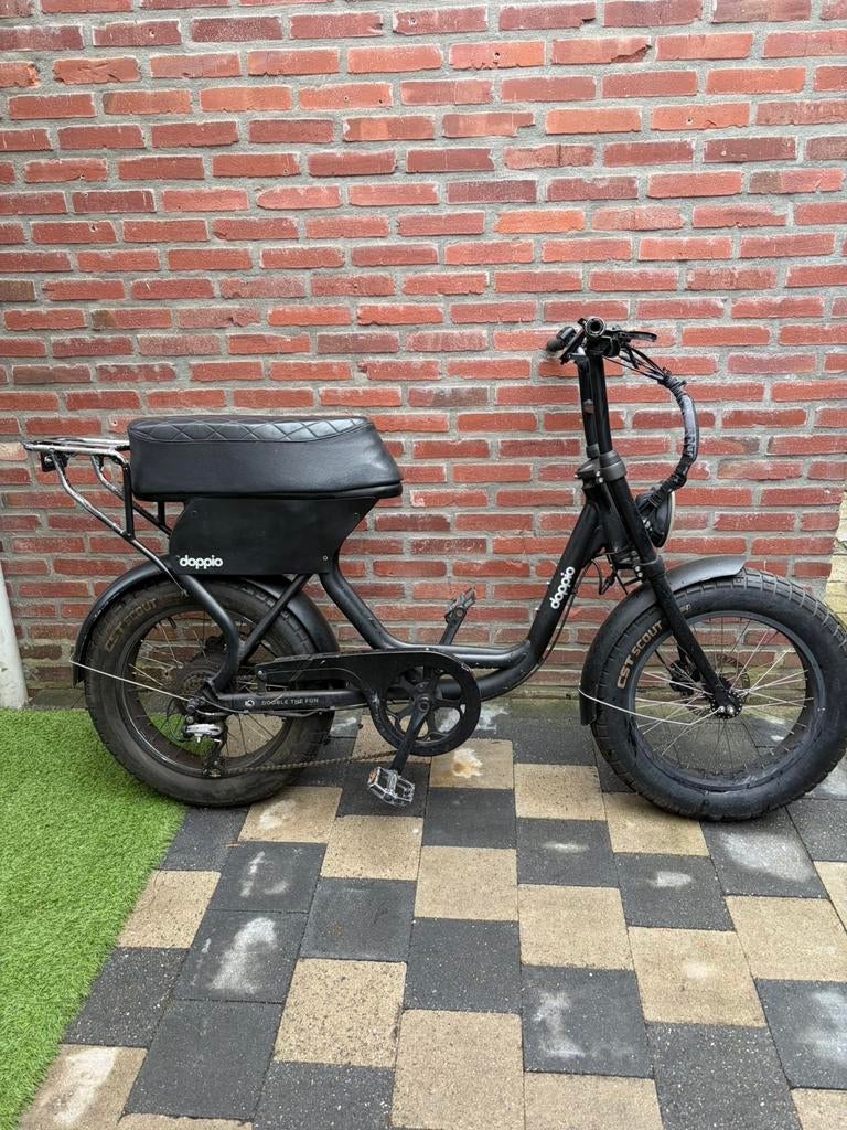 Doppio Fatbike met Bafang motor, inclusief accu en acculader, Ophalen, Zo goed als nieuw, Overige merken