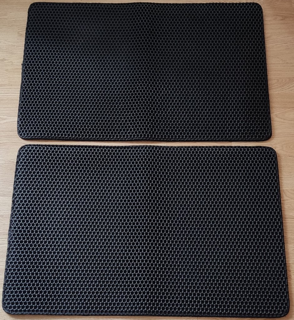 1x Kattenbakmat 90 x 60 ZGAN, Ophalen, Zo goed als nieuw