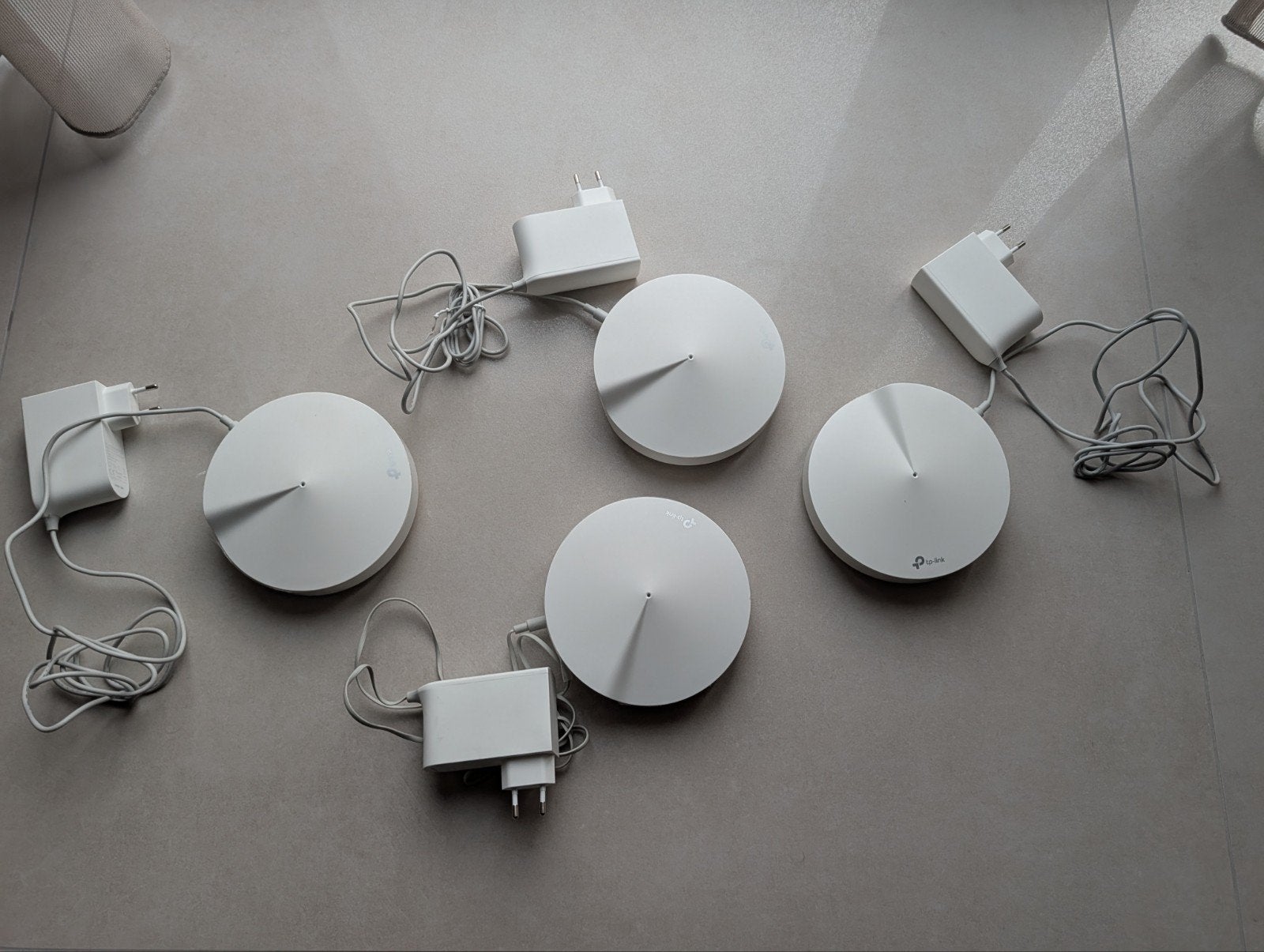 TP-Link Deco M9 Plus mesh wifi routers 4 stuks, Computers en Software, Ophalen of Verzenden, Gebruikt, Router, Tp link, deco, m9, plus, wifi, mesh, tp-link